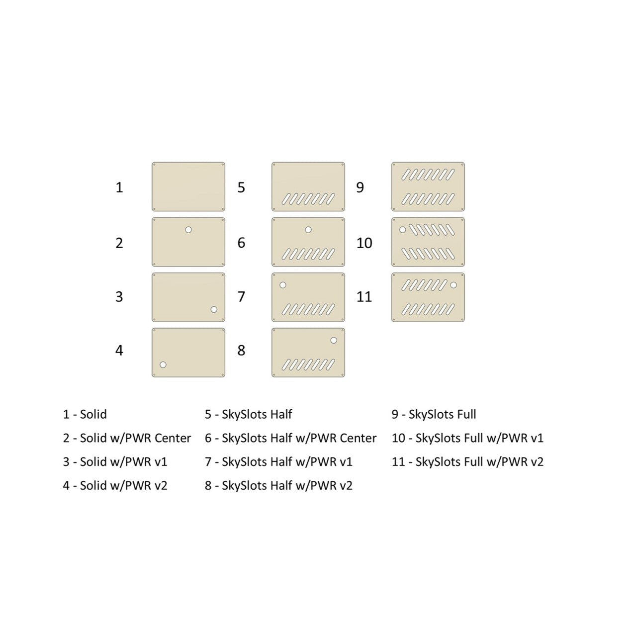 S4T-S Front Bezels (Outset)