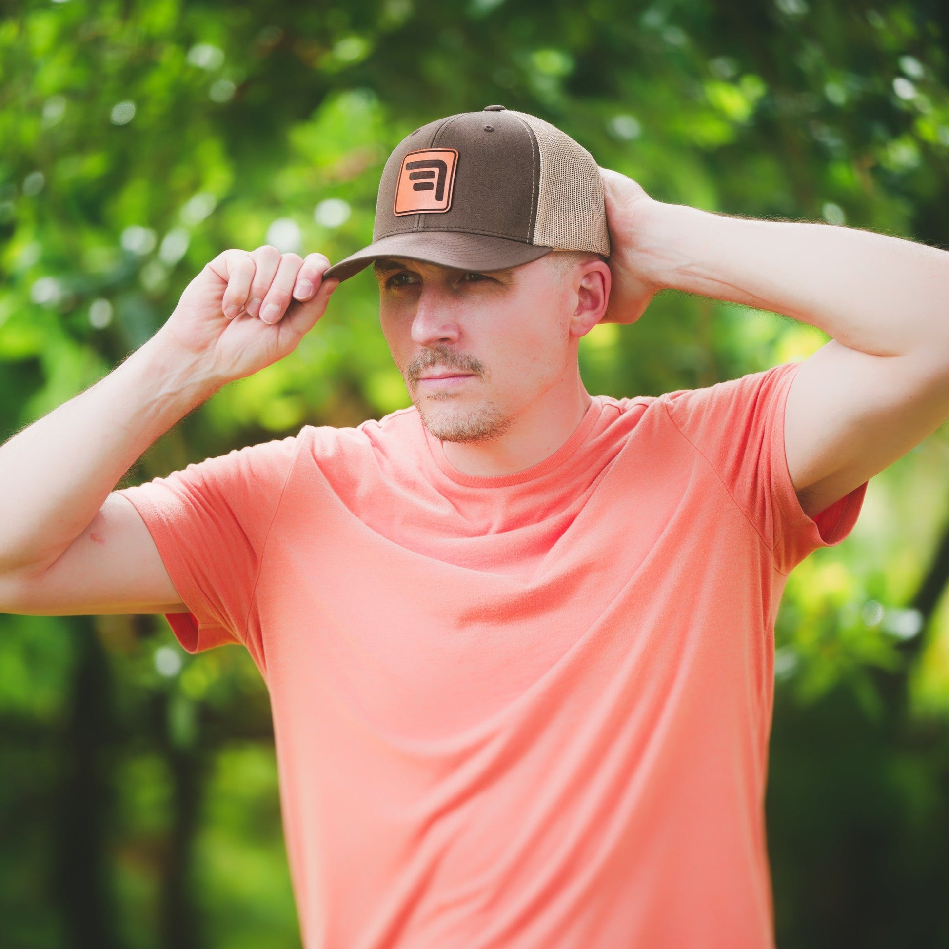 Erick Modeling Skyreach Trucker Hat 3