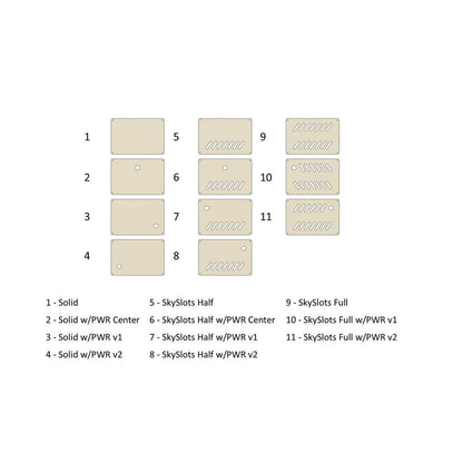 S4T-S Front Bezels (Outset)