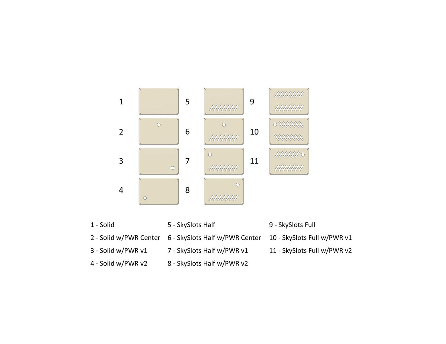 S4T-S Bezels (Inset)